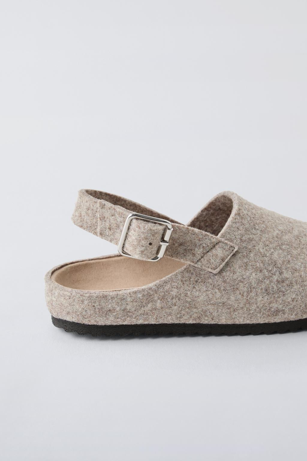 FELT HOUSE SLIPPERS - Zara фото 9