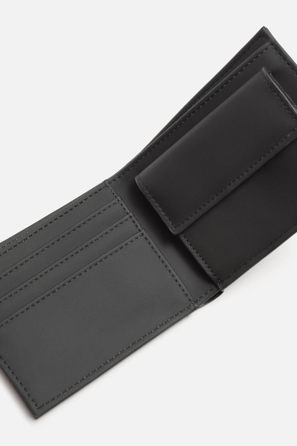 RUBBERISED WALLET - Zara фото 3