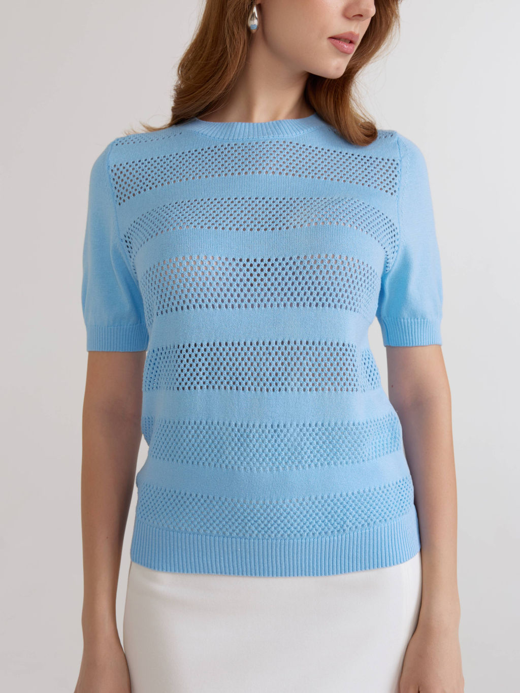 CONTE LDK2459 Джемпер женский blue - Conte elegant фото 3