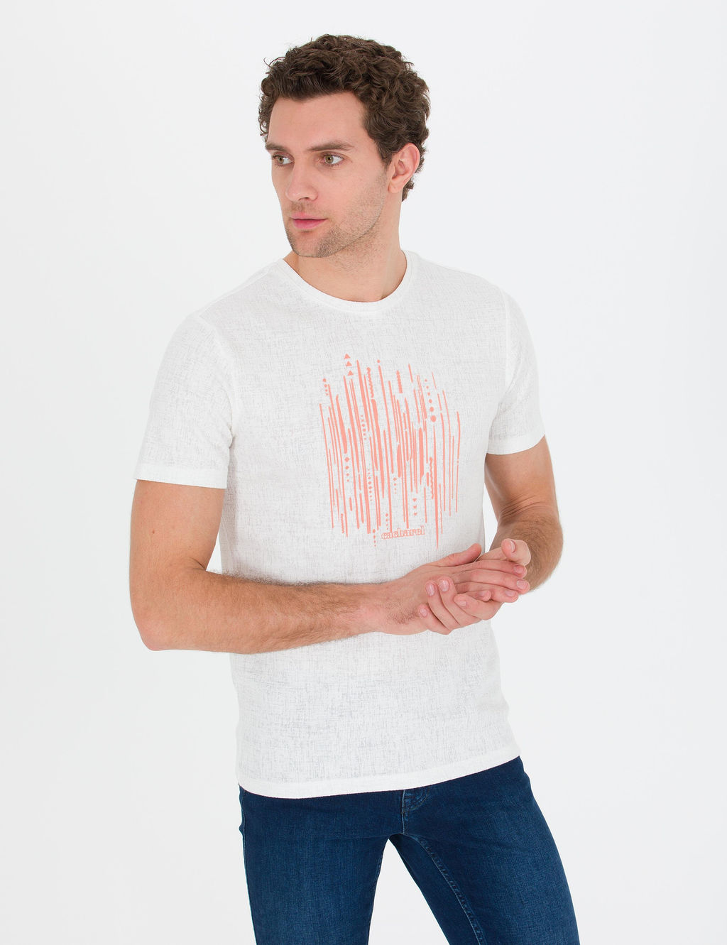 Белая облегающая футболка - Cacharel фото 3