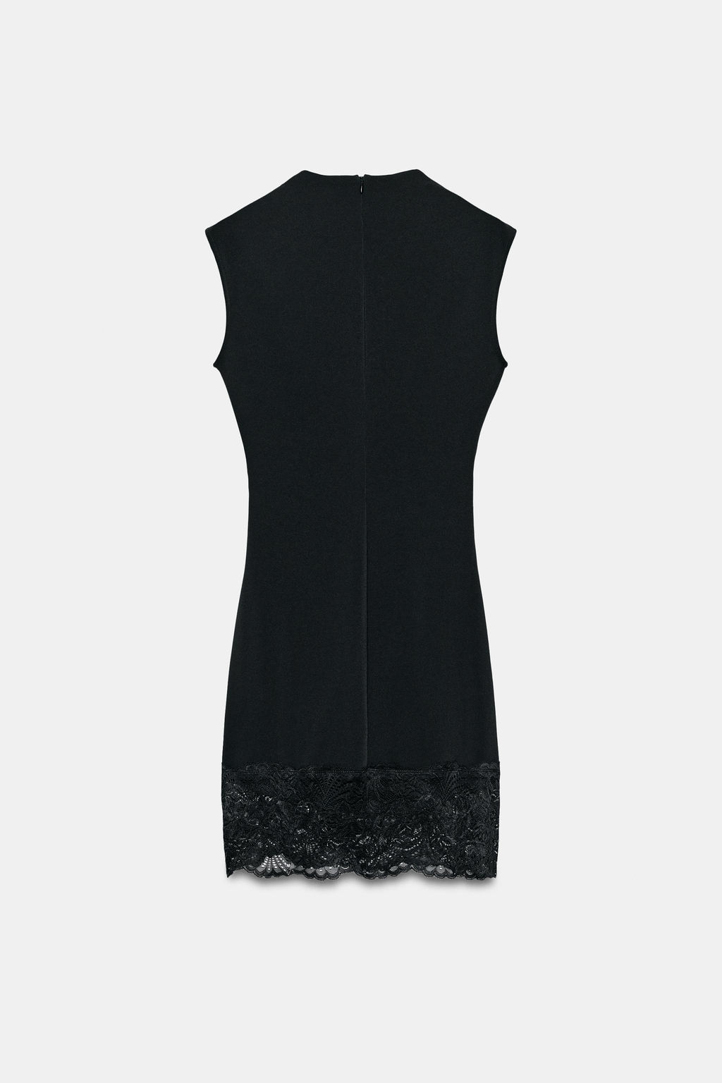 SHORT STRETCH LACE DRESS - Zara фото 9