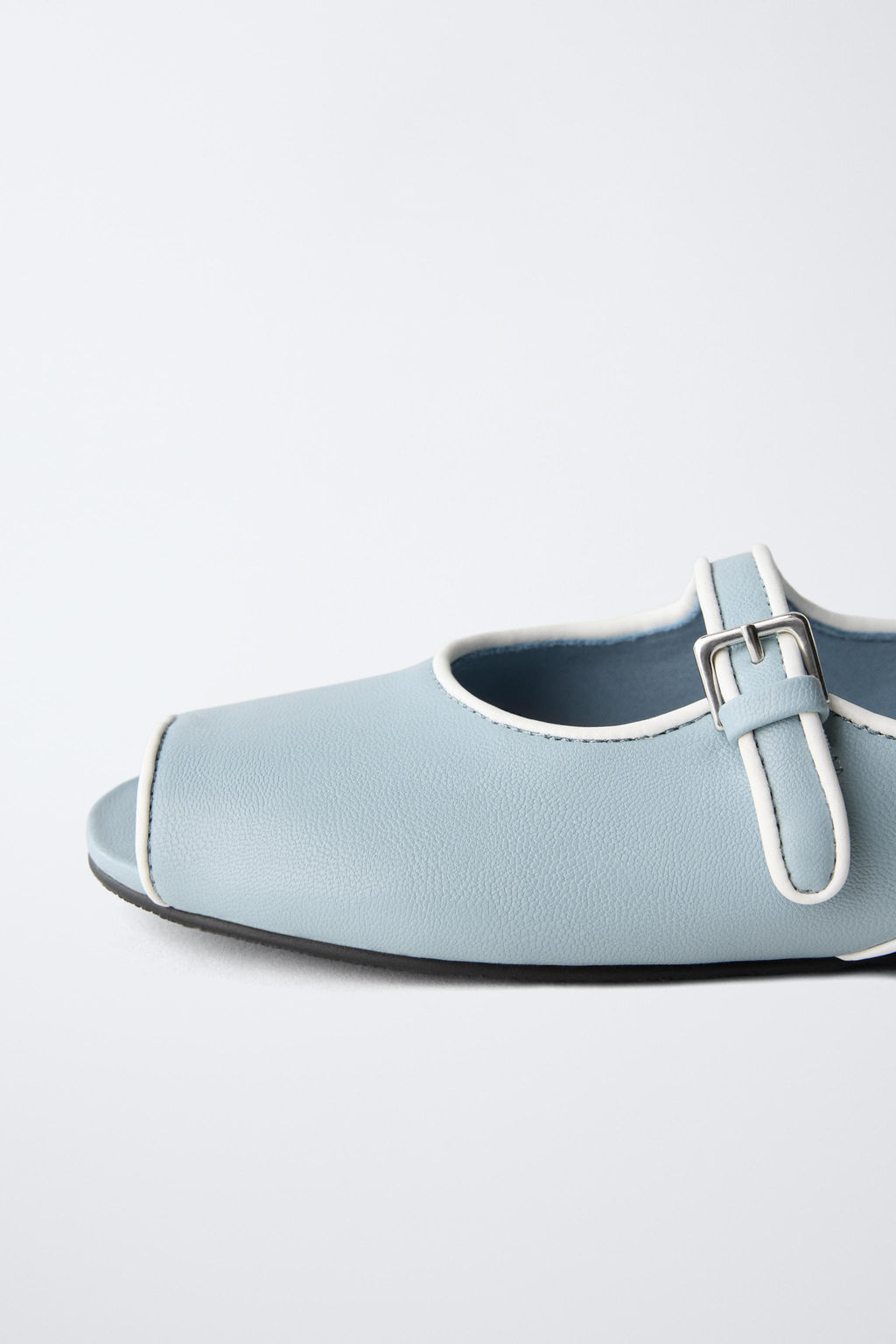 TRIM SLINGBACK BALLET FLATS - Zara фото 6