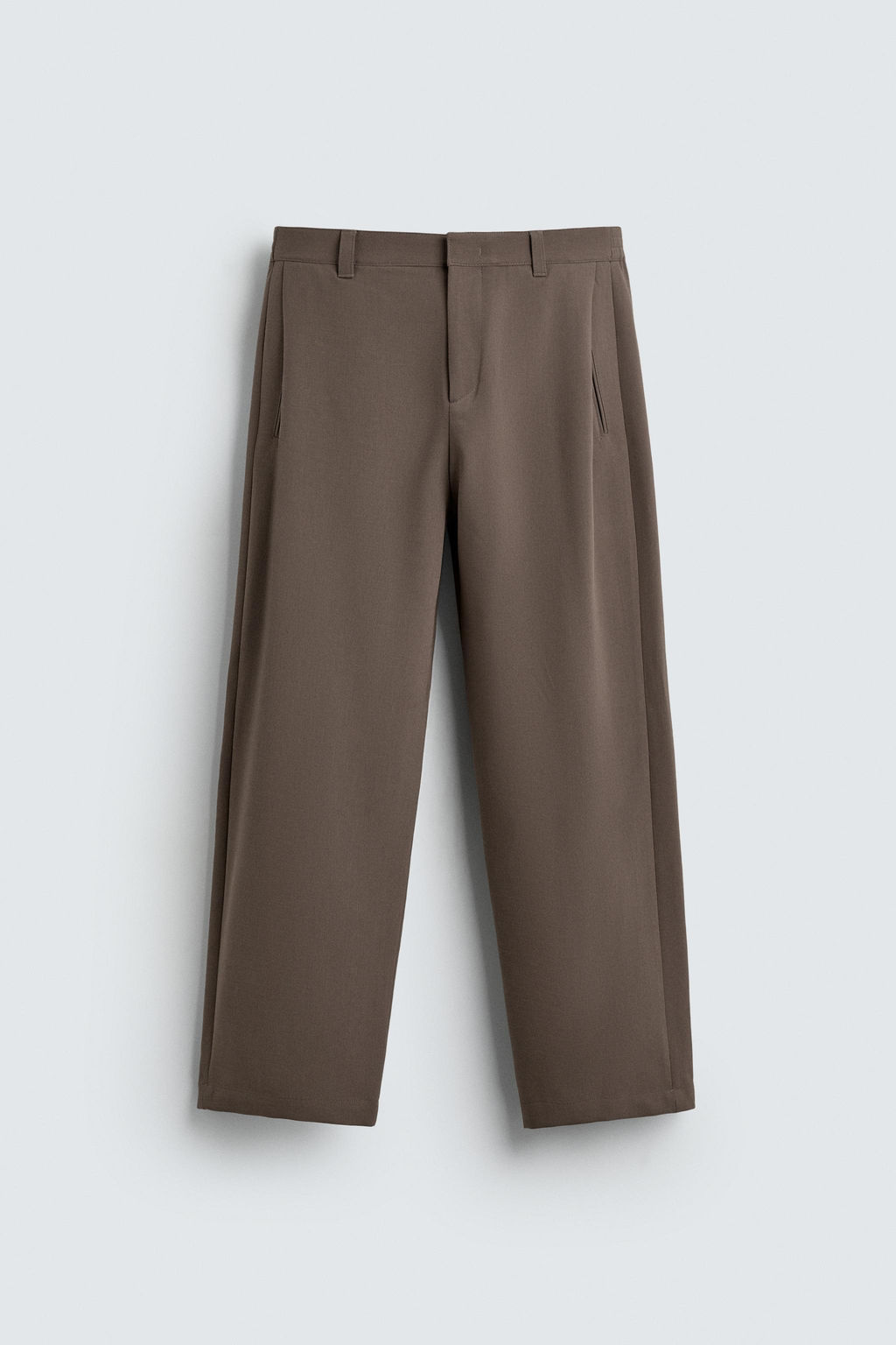 PLEATED RELAXED FIT TROUSERS - Zara фото 7