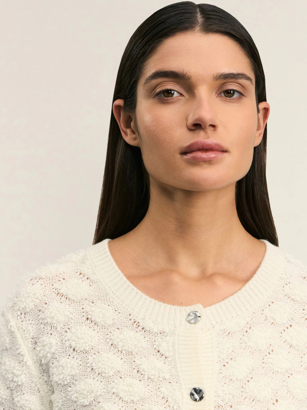 Кардиган из фактурной пряжи / Zarina  фото 6