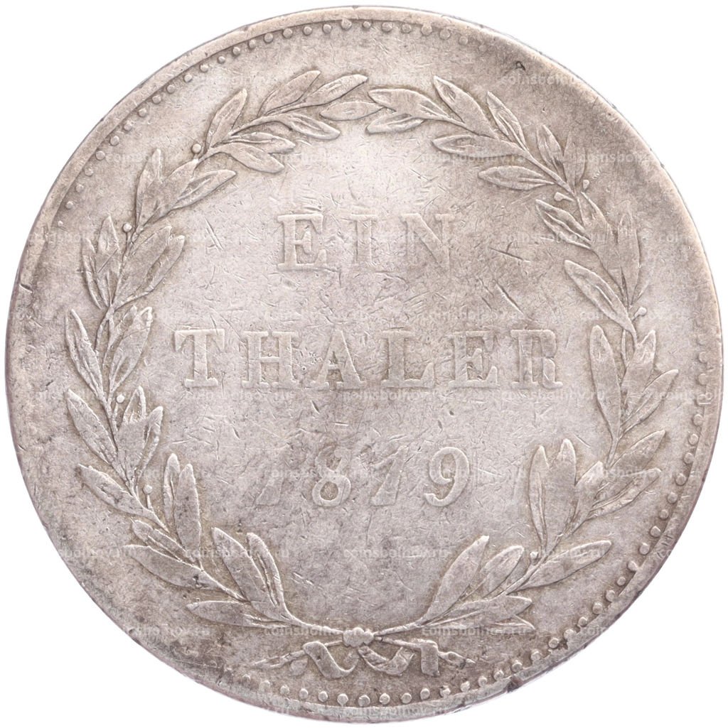 Монета 1 талер 1819 года Гессен-Кассель