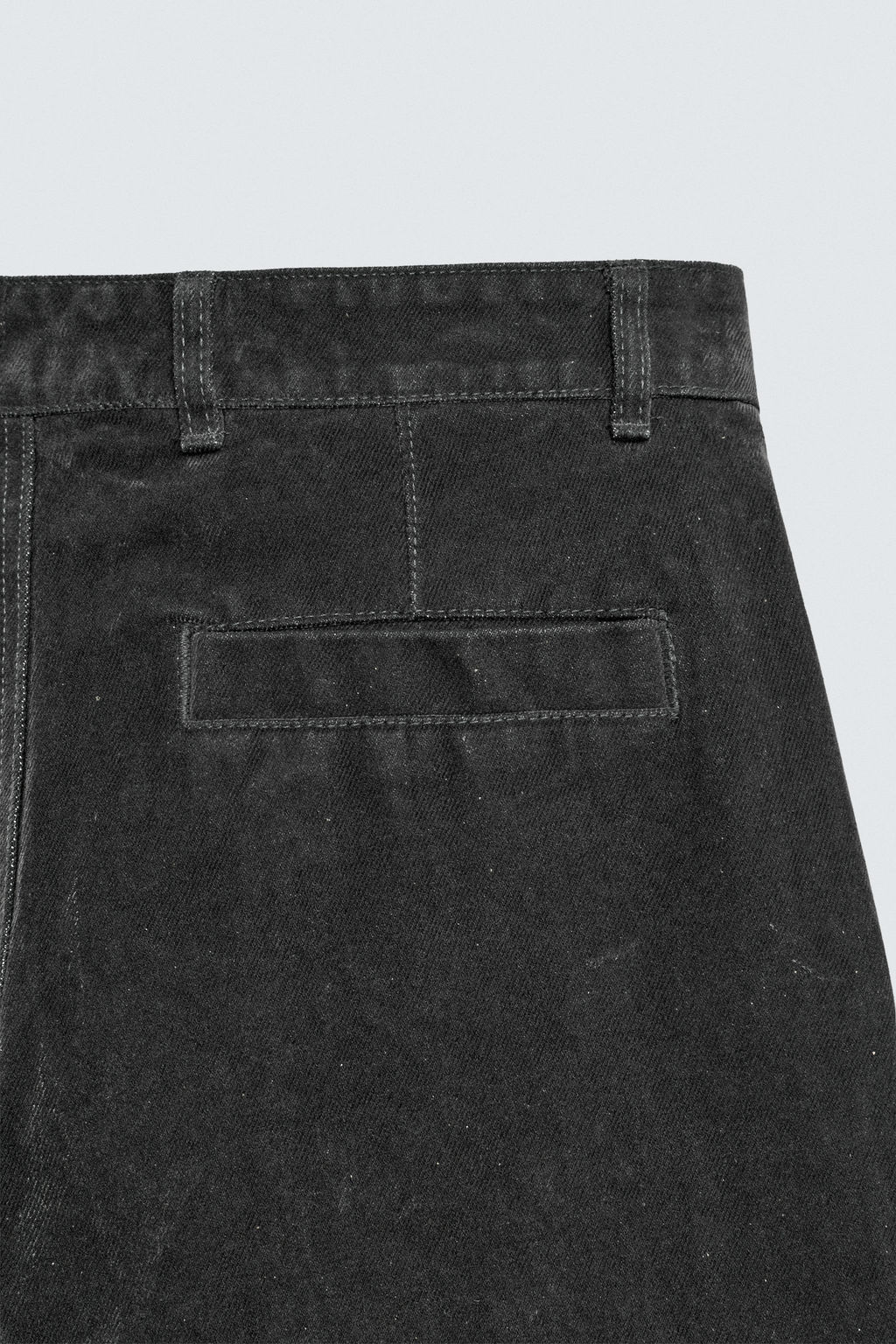 PANTAL?N RELAXED FIT FLOCADO / Gris - Zara фото 10