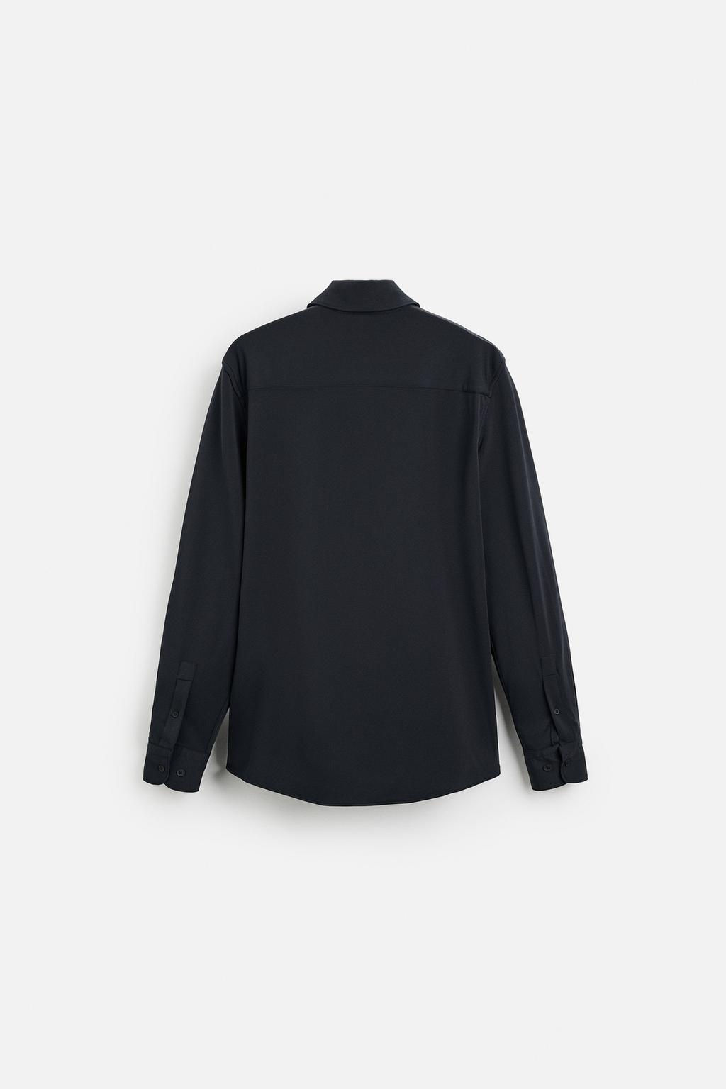 TEXTURED STRETCH SHIRT - Zara фото 16