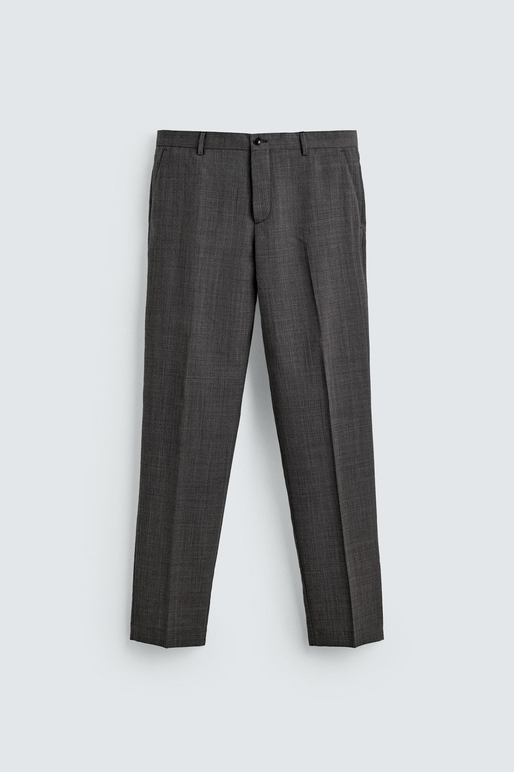 CHECK SUIT TROUSERS - Zara фото 7