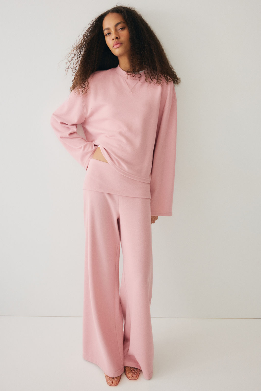 Conjunto de top y pantal?n de punto - H&m фото 2