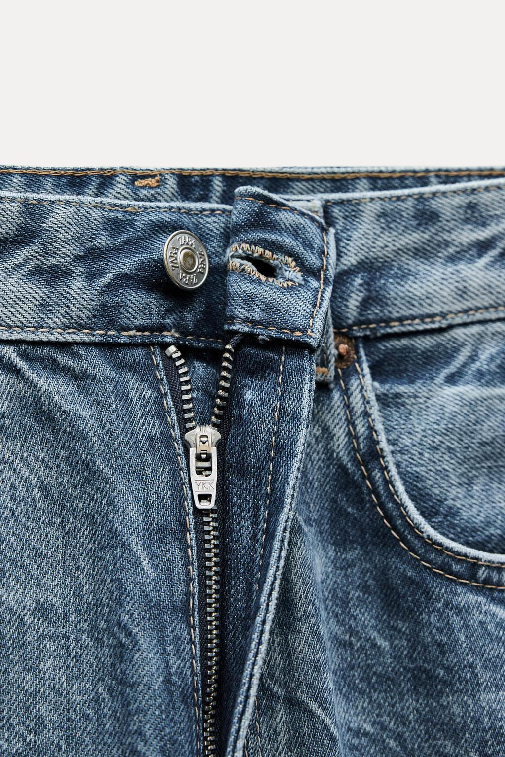 TRF WIDE-LEG HIGH-WAIST JEANS - Zara фото 10