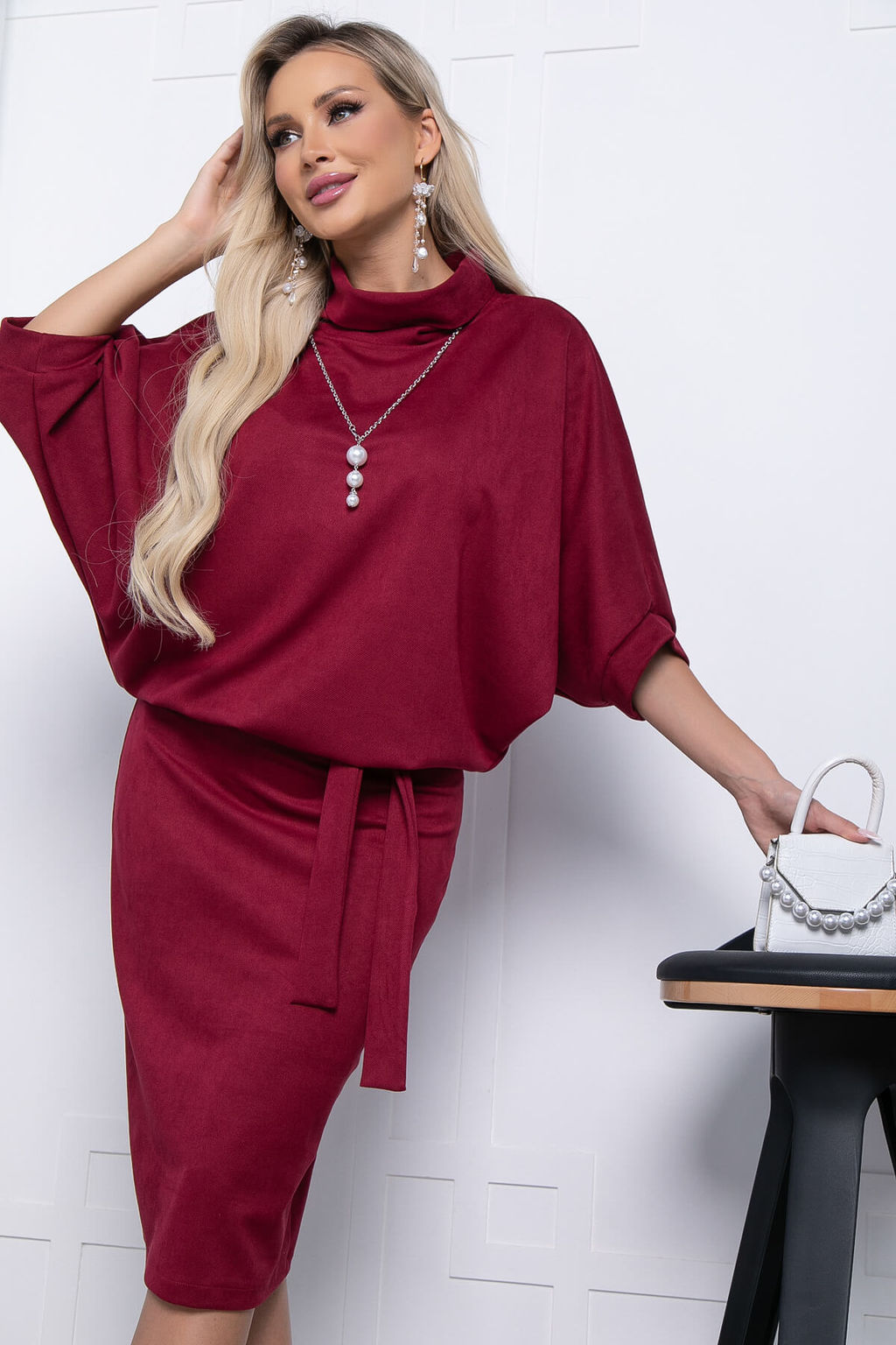 Платье Антония П7211 (ягодный) - Lt collection фото 6