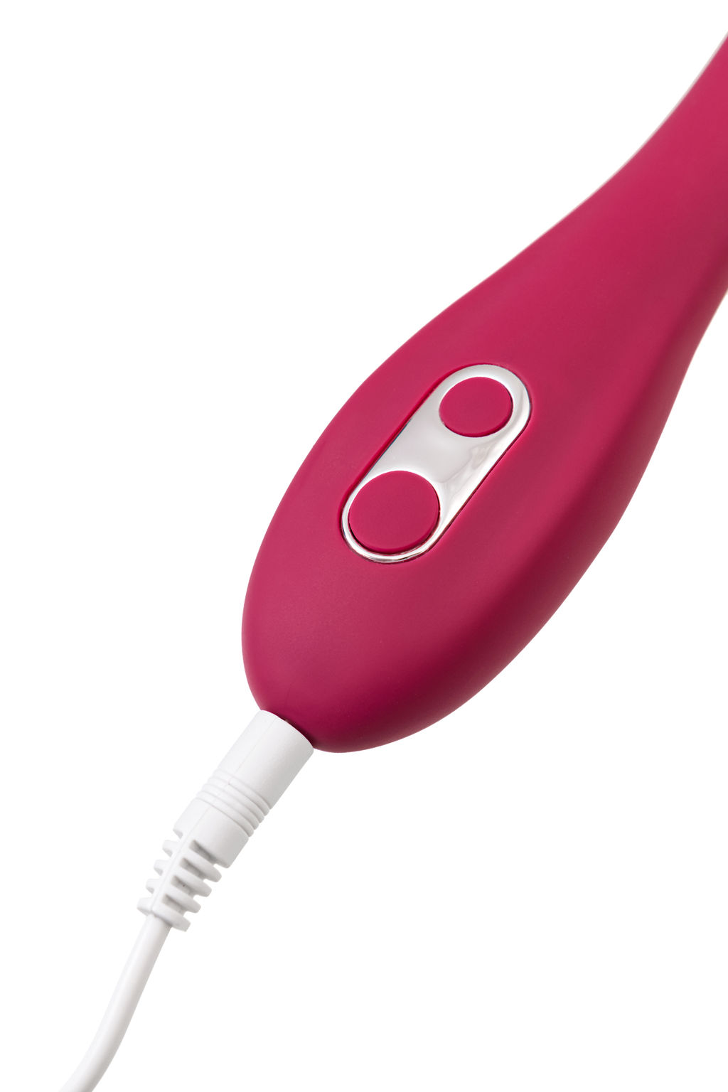 Многофункциональный вибратор LEroina Caberna, силикон, бордовый, 20 см