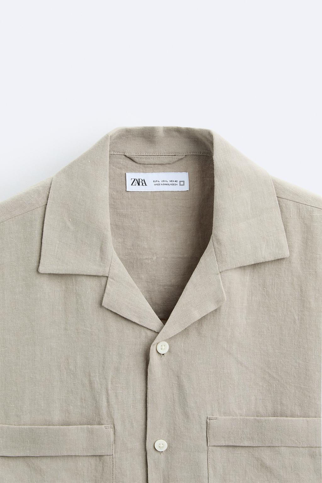 ZARA %100 KETEN G?MLEK  фото 35
