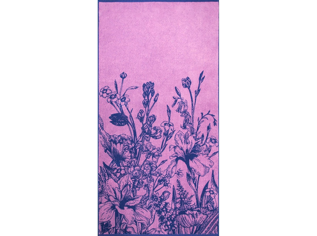 Полотенце махровое 6с102.413ж1 Предчувствие(пурпурн3) 81х160см