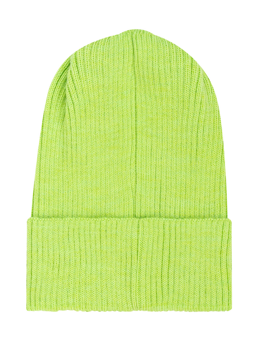 Шапка вязаная салатовая Ш-102/1 (58)