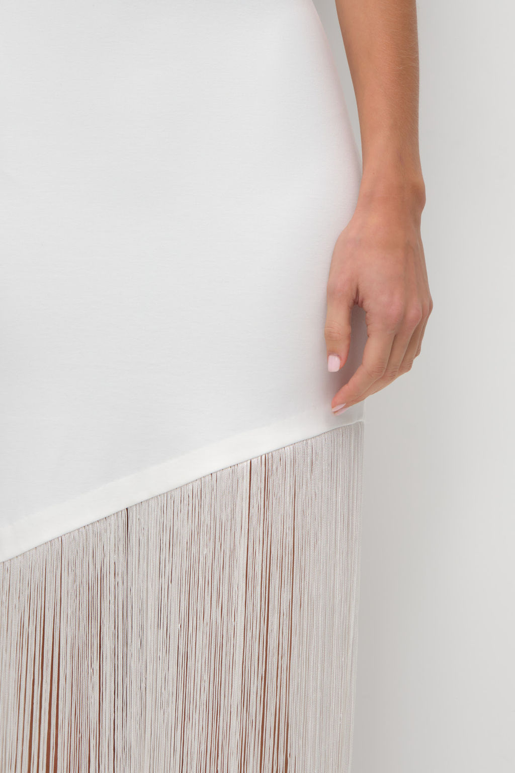 Платье приталенное с бахромой - Mollis фото 4