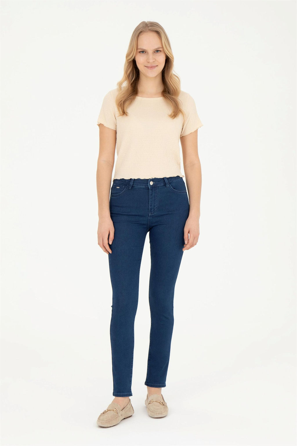 Женская разноцветная футболка - U.s. polo assn фото 5