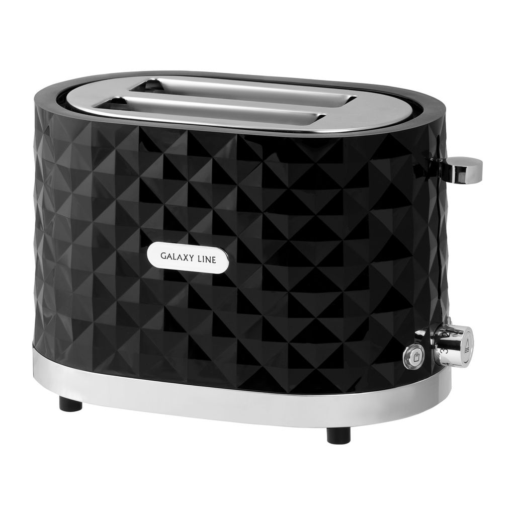 Тостер электрический GALAXY LINE GL2912/черный (видео в описании)  фото 2