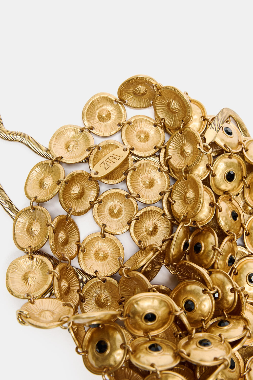 METAL APPLIQU_ BUCKET BAG - Zara фото 9