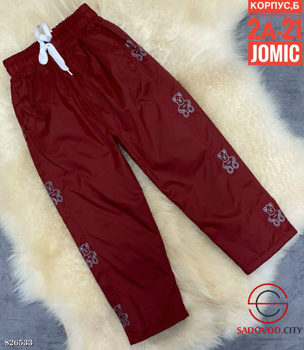 Детские штаны утепленные