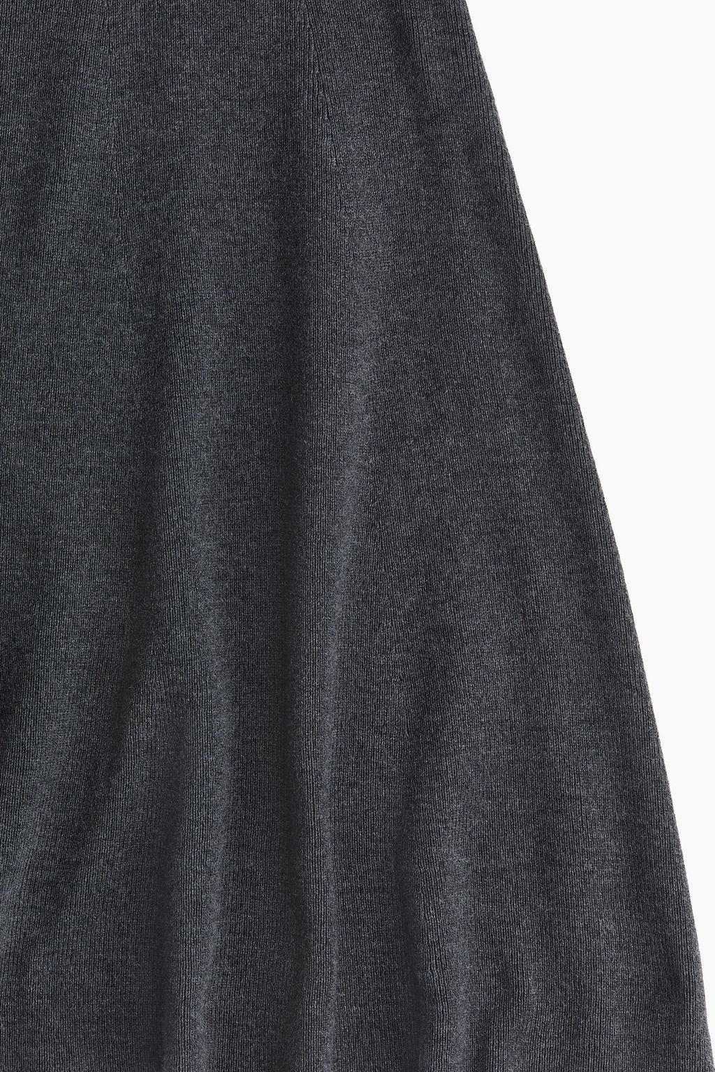 Vestido en punto acanalado con cuello perkins - H&m фото 5