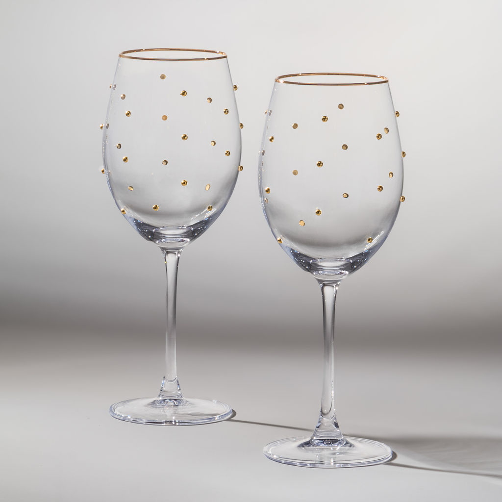 НАБОР БОКАЛОВ ДЛЯ ВИНА GOLDY ИЗ 2 ШТ. 540 МЛ - Lefard фото 2
