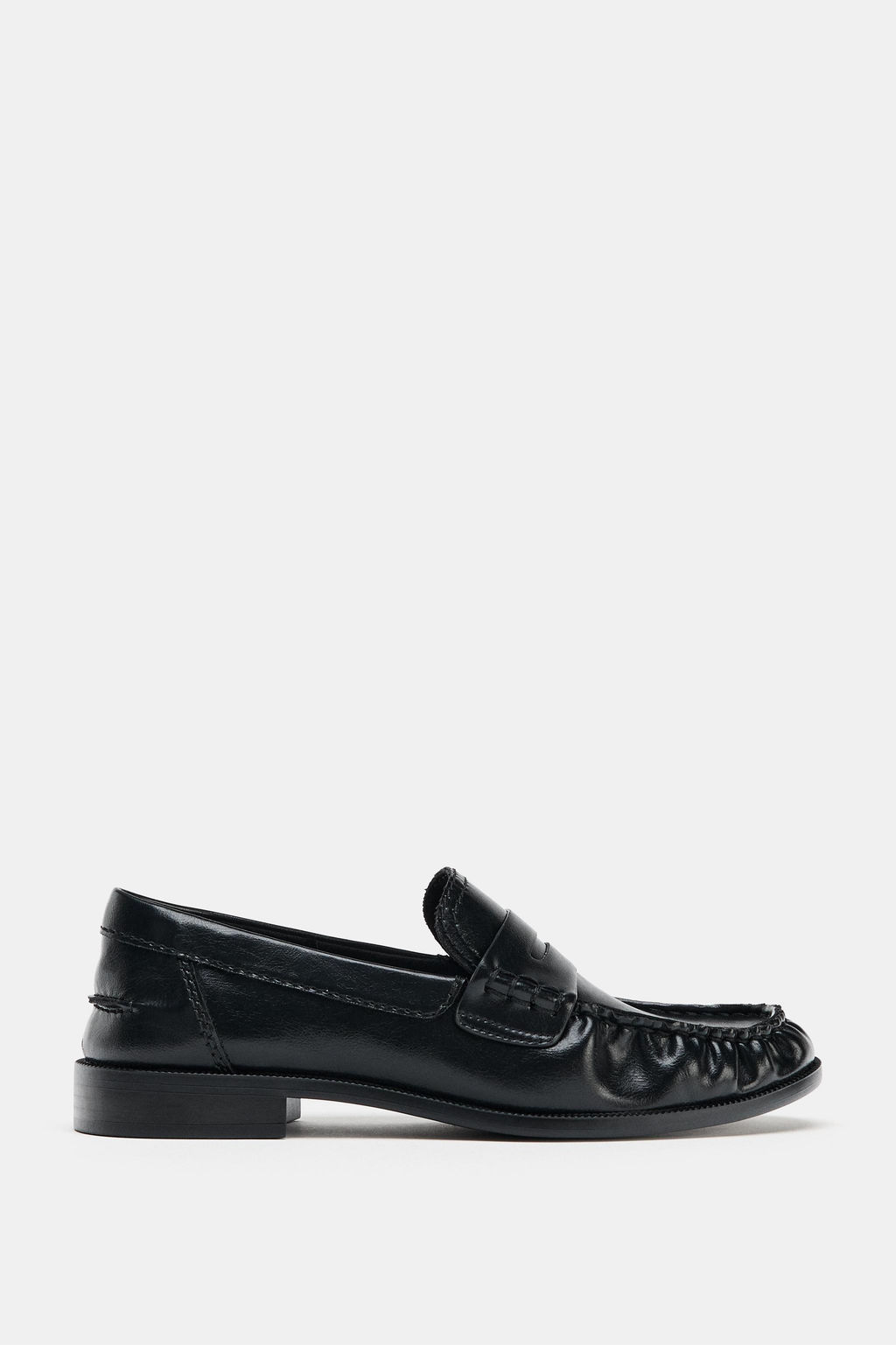 GATHERED FLAT LOAFERS - Zara фото 3