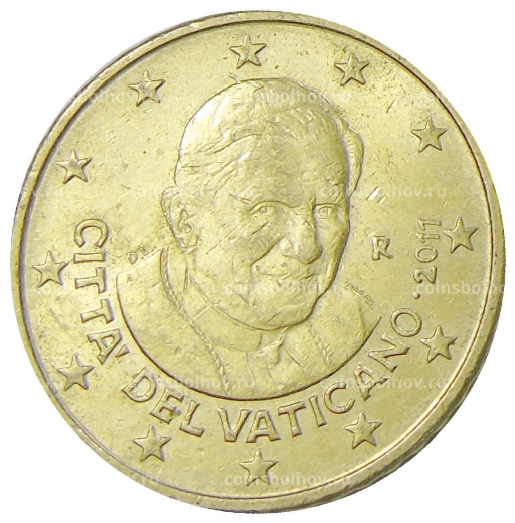 50 евроцентов 2011 года Ватикан