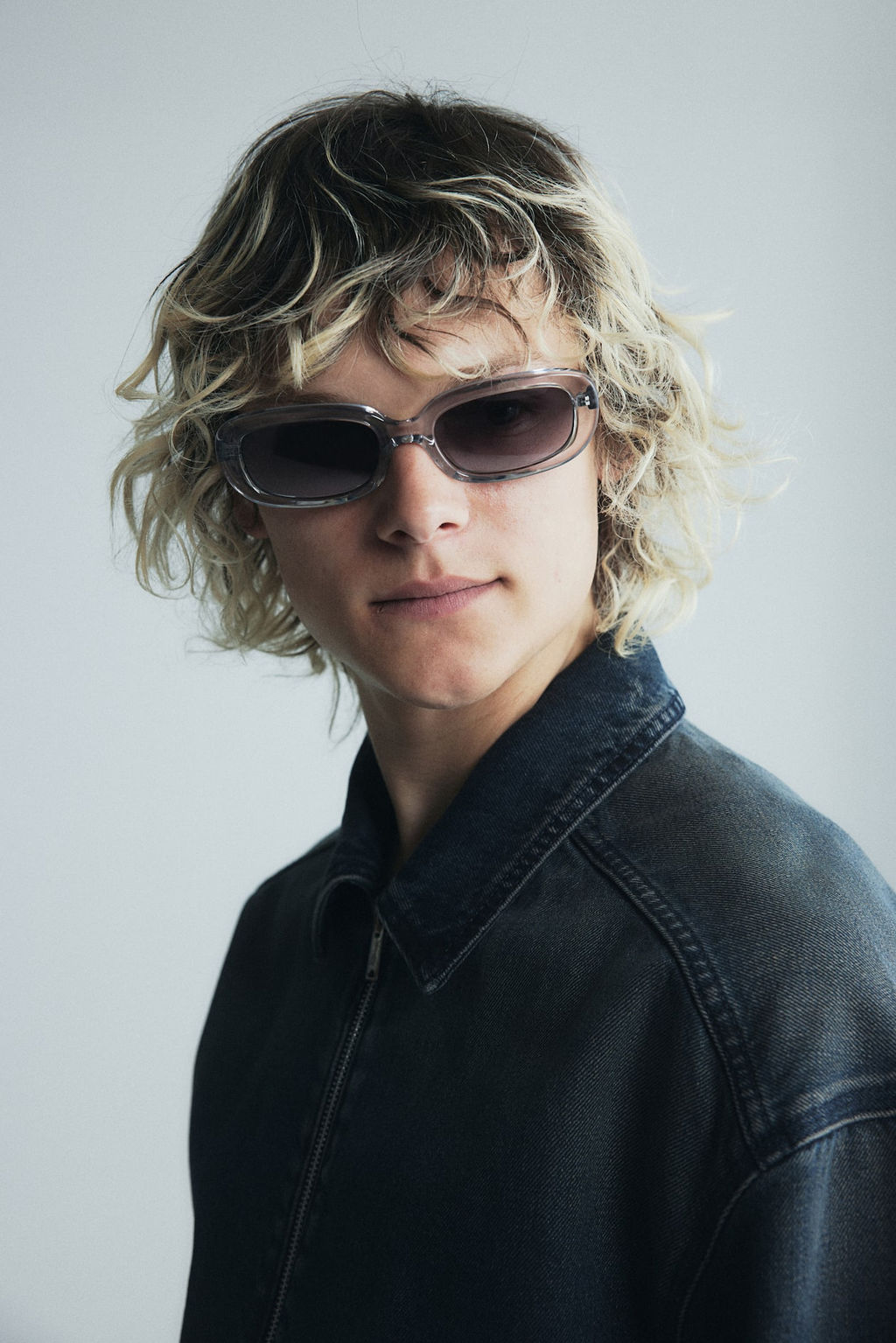 Cazadora worker en denim Loose Fit - H&m фото 3