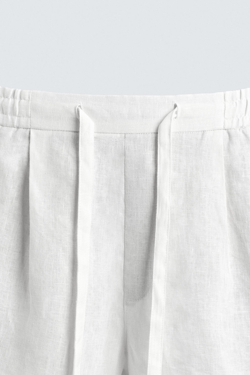 BERMUDA RELAXED FIT 100% LINO / Blanco - Zara фото 19