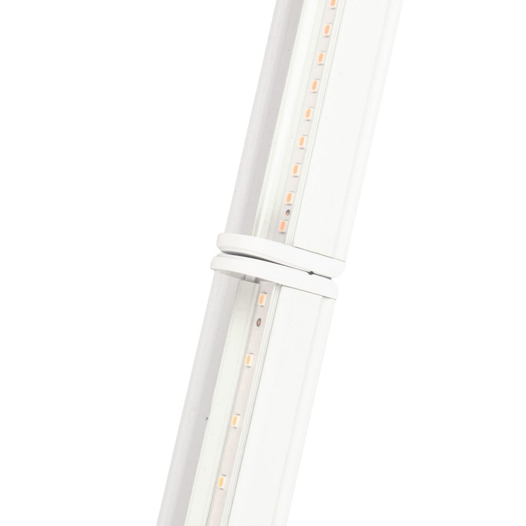 ULI-P21-24W/SPSB IP40 WHITE Светильник для растений светодиодный линейный, 872мм, выкл. на корпусе. Алюминий. Спектр для рассады и цветения. TM Uniel
