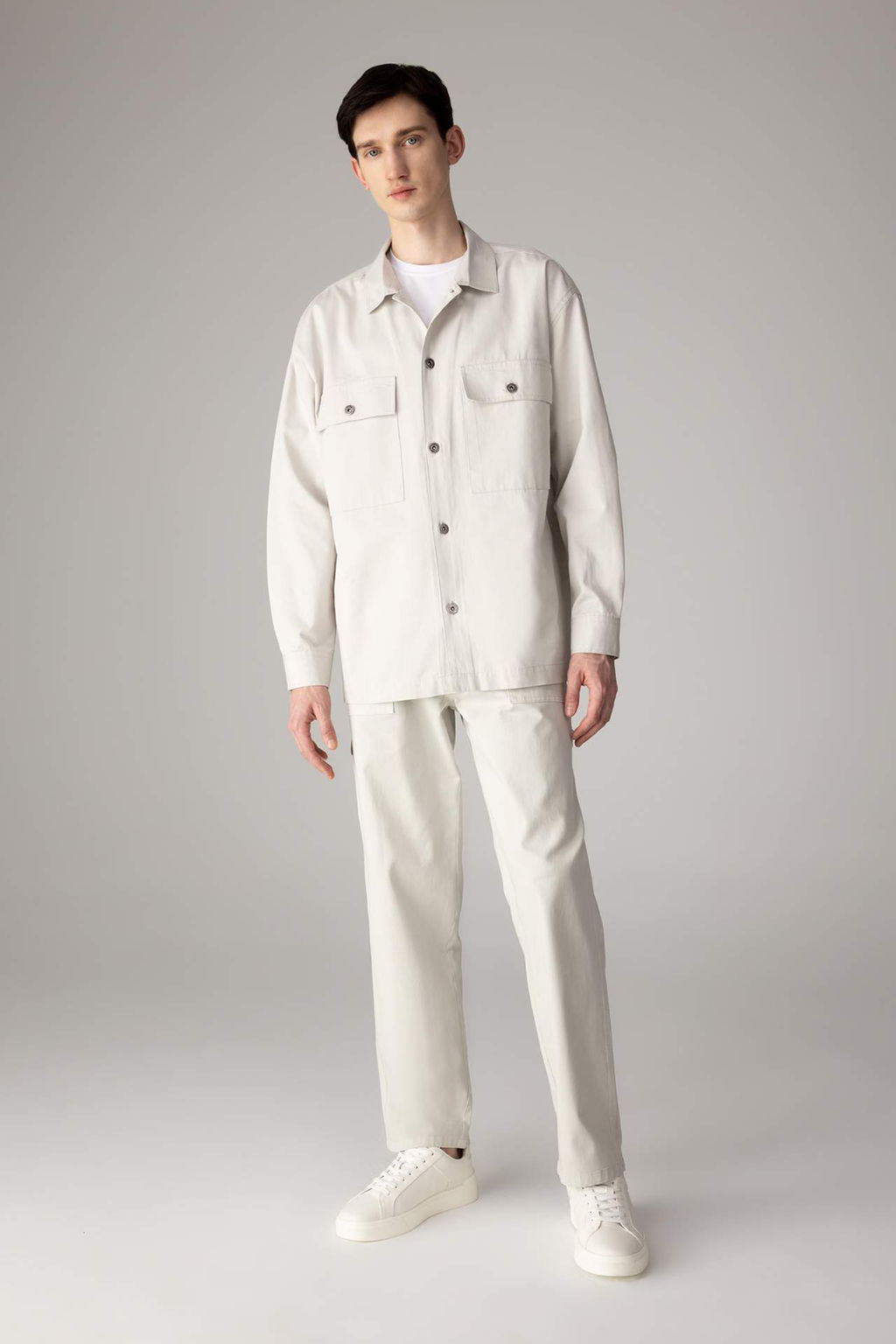 Gabardin Pantolon Straight Fit Cepli Duz Paca - Defacto фото 2