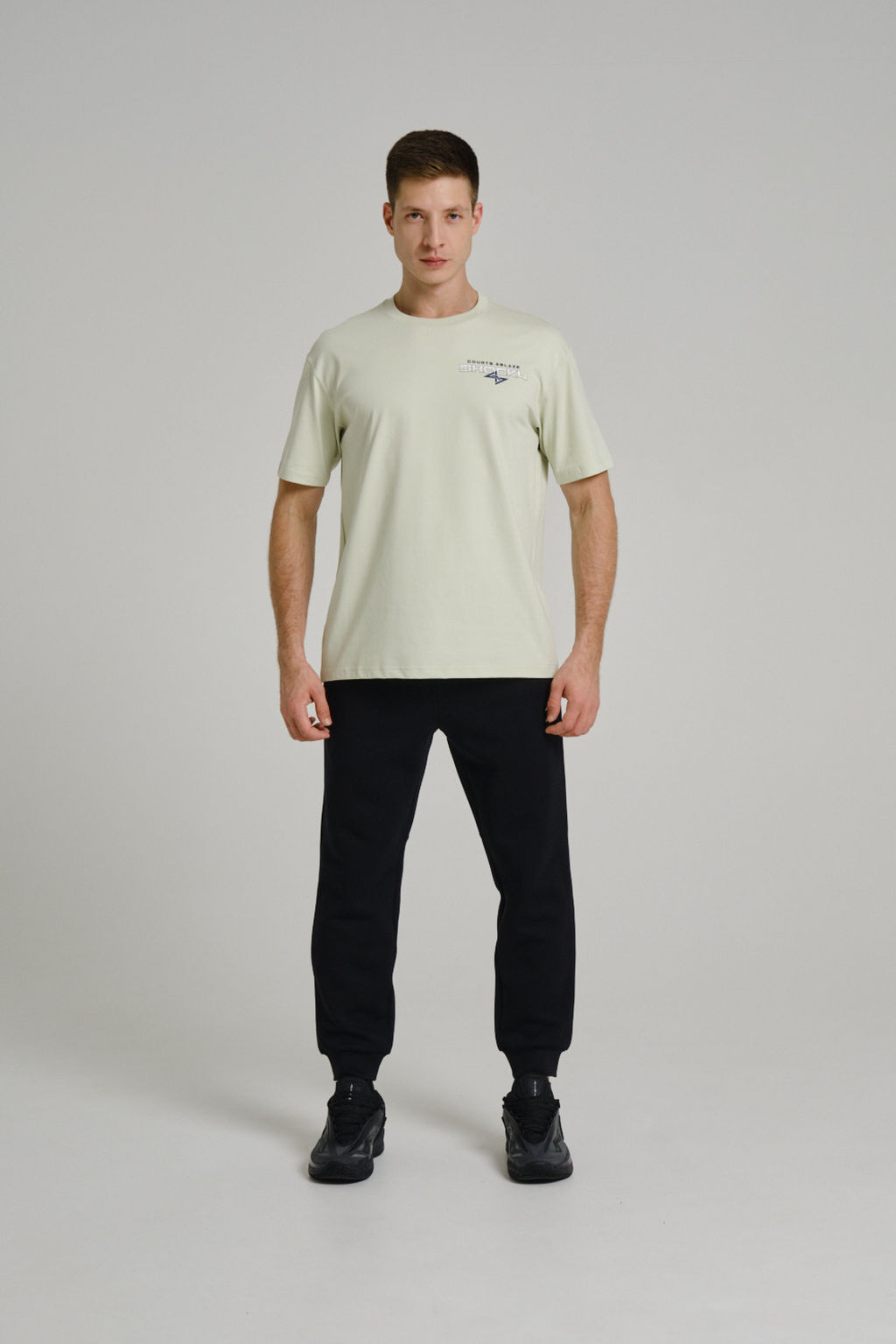 Футболка Светло-зеленый SHOCK 4 SS Tee - Anta фото 6