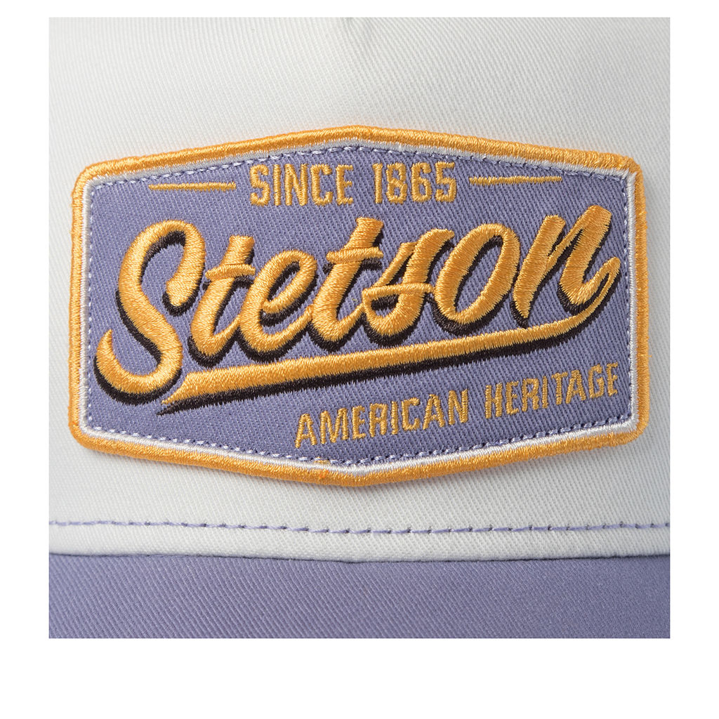 Бейсболка STETSON арт. 7761122K TRUCKER CAP VINTAGE (сиреневый / белый)  фото 4
