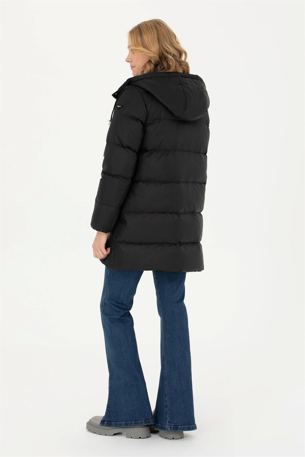 U. S. Polo Assn Женское черное пальто - U.s. polo assn фото 12