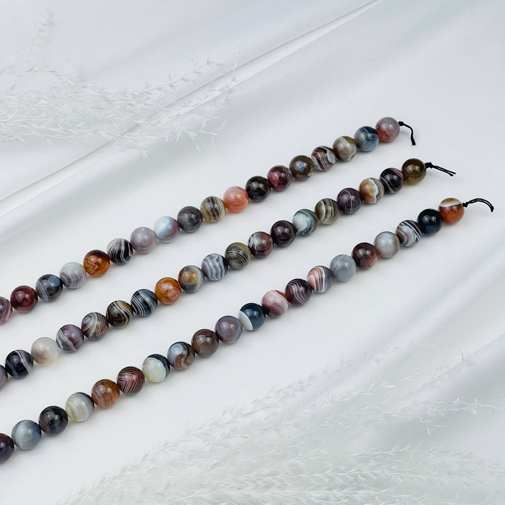 Бусины для украшений из ботсванского Агата 38 см