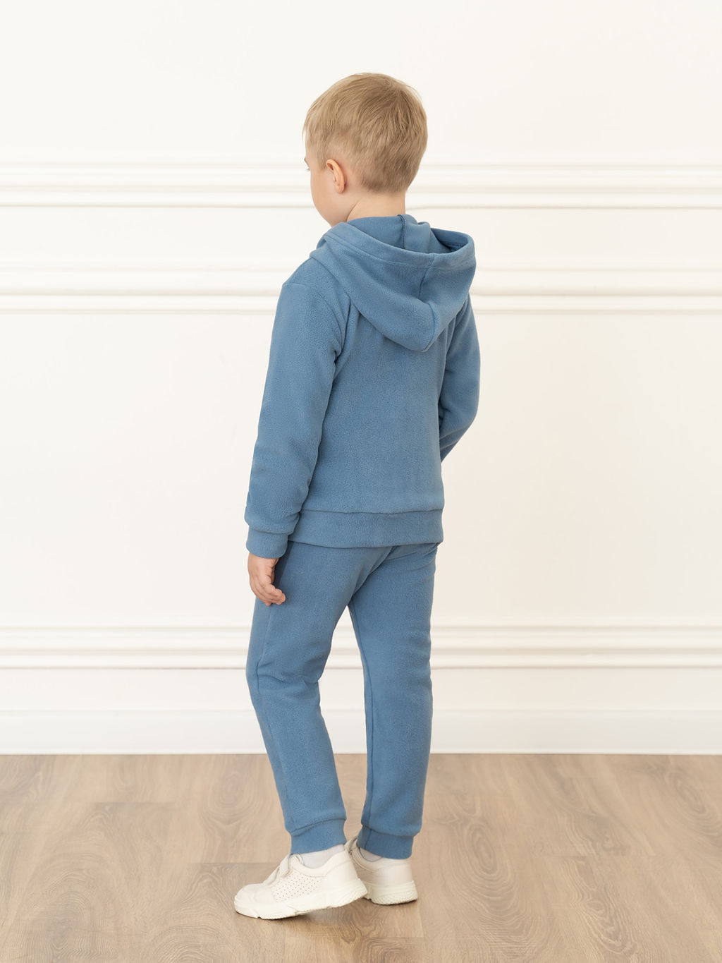 Костюм детский флисовый джинс 7043г(ш) (128, 64)