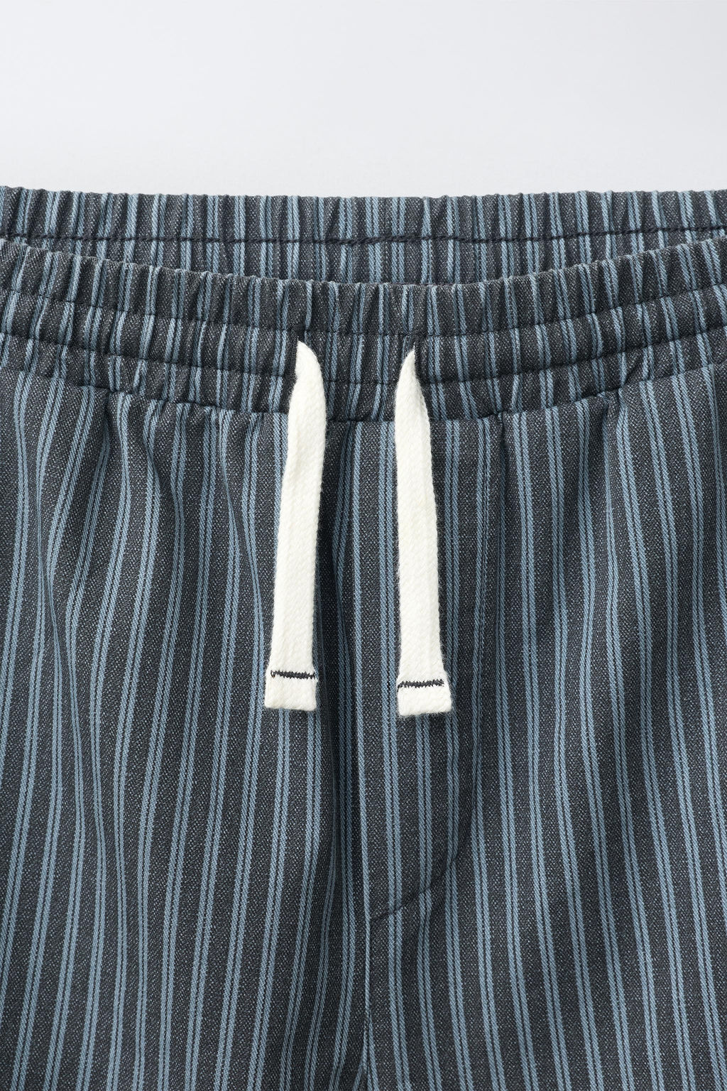PANTAL?N BAGGY RAYAS / Azul medio - Zara фото 3
