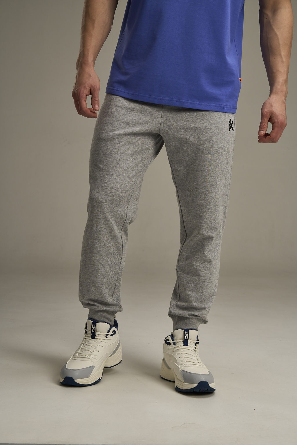 Брюки трикотажные Серый - Anta фото 4