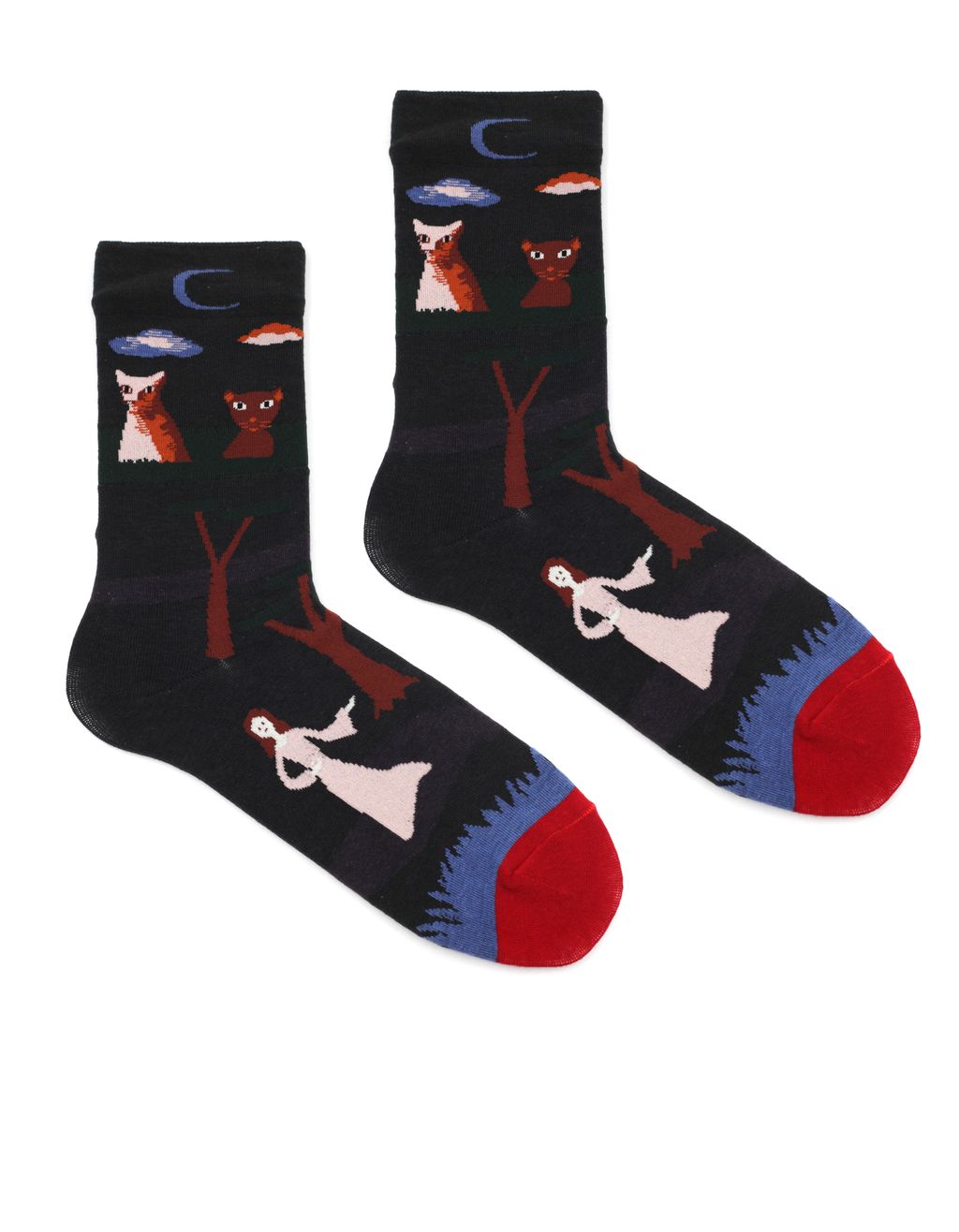 Носки р.35-40 Provence Strange night - Krumpy фото 2