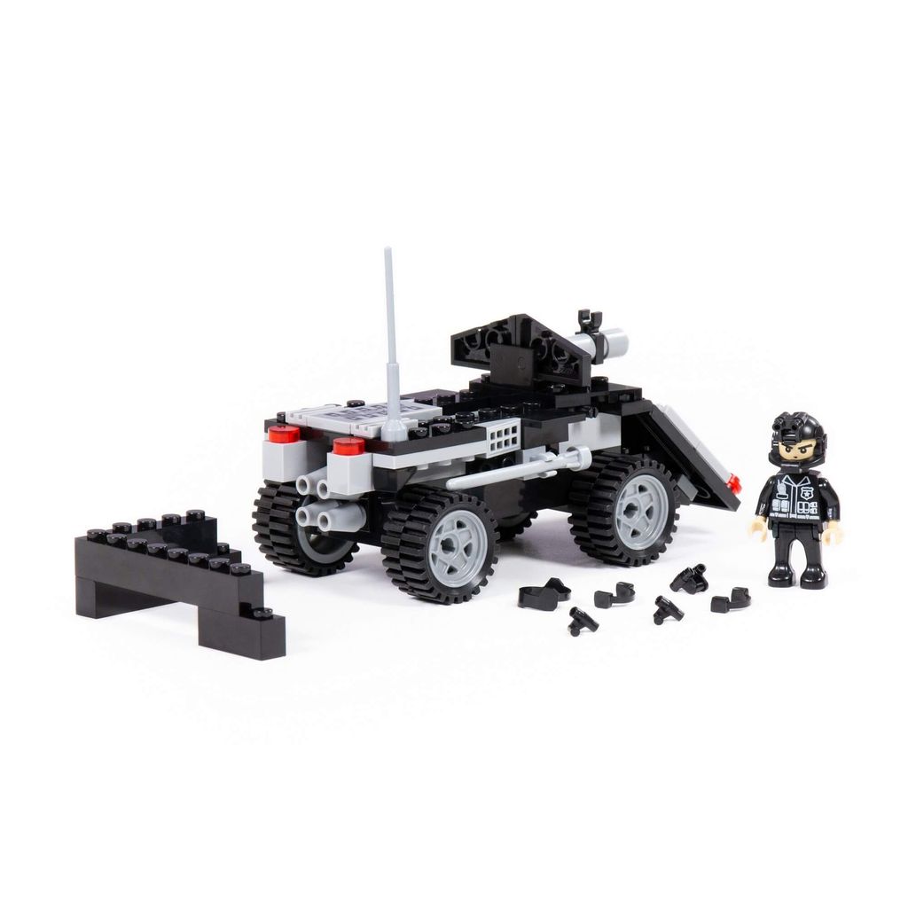 Конструктор Классик Город. Полиция-1.3 (94 элемента) (в коробке) - Полесье фото 4