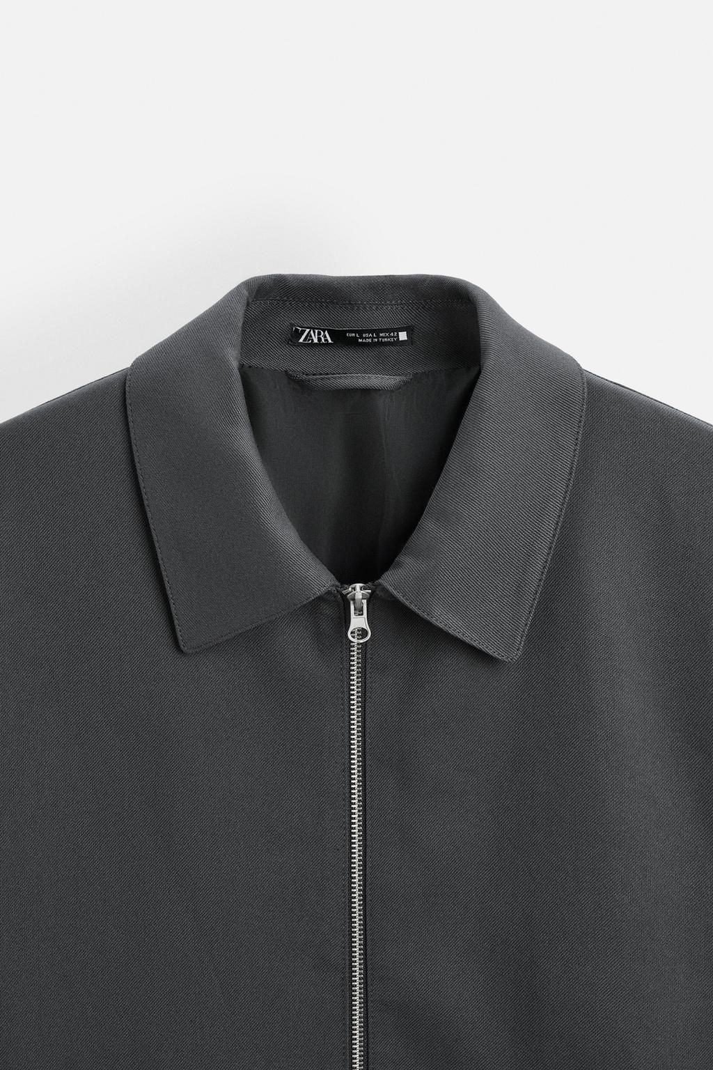 CROPPED FIT JACKET - Zara фото 17