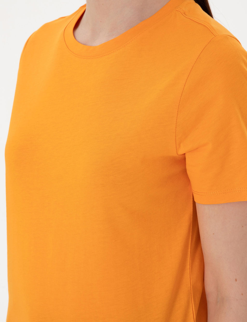 Turuncu Regular Fit Basic Ti__rt - Pierre cardin фото 7