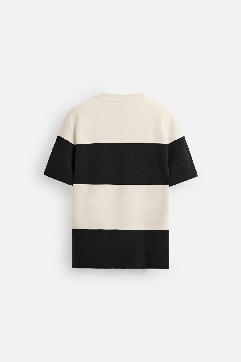 COMPACT PIQUE T-SHIRT - Zara фото 8