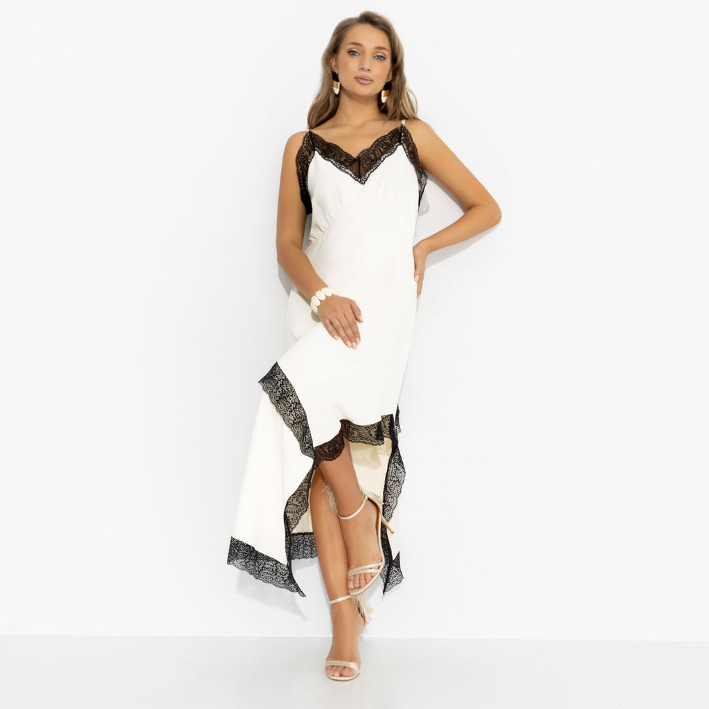 Платье для свиданий, Как Кейт Мосс (сливки) - Charutti фото 2