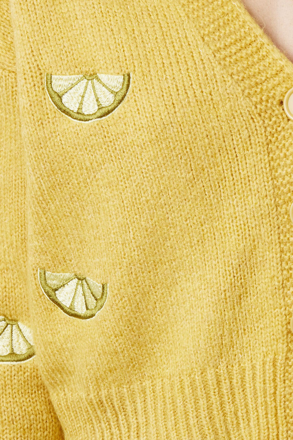 TRENDYOLMILLA Yesil Yumusak Dokulu Nak?s Detayl? V Yaka Triko H?rka TWOAW24HI00237 фото 3