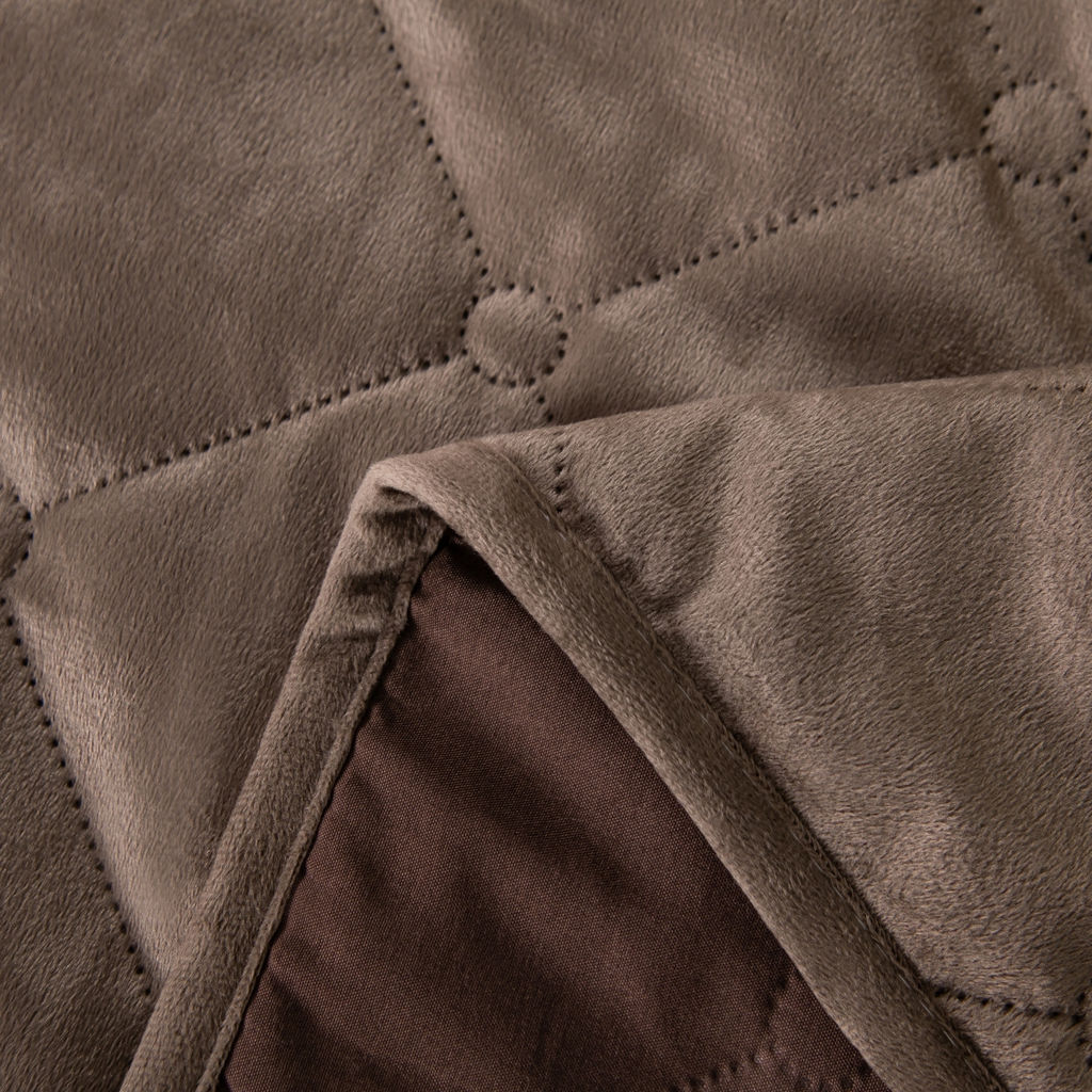 Велюровое покрывало ромб OVF041 240*260