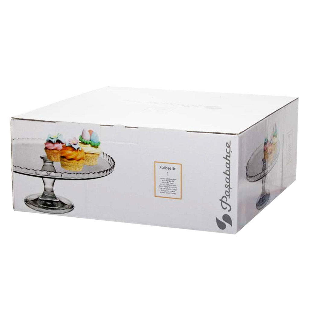 Патиссэри (Patisserie) Блюдо для торта стеклянное д32,2см, на ножке, цветная коробка, Pasabahce (Россия) - Домашняя мода фото 2