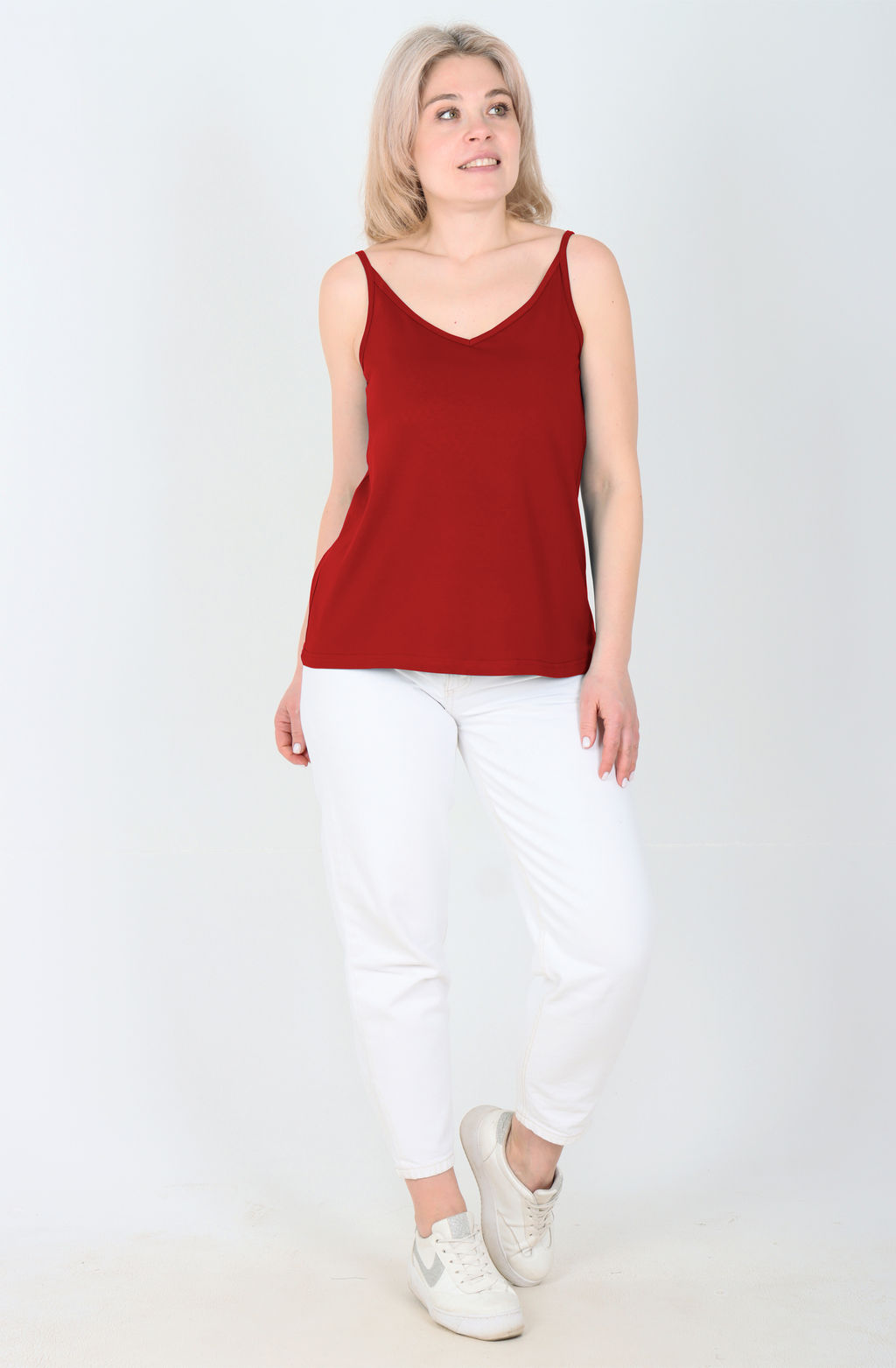 Майка Марсель Ф-111 (42-52) кулирка с лайкрой - Лотос фото 13