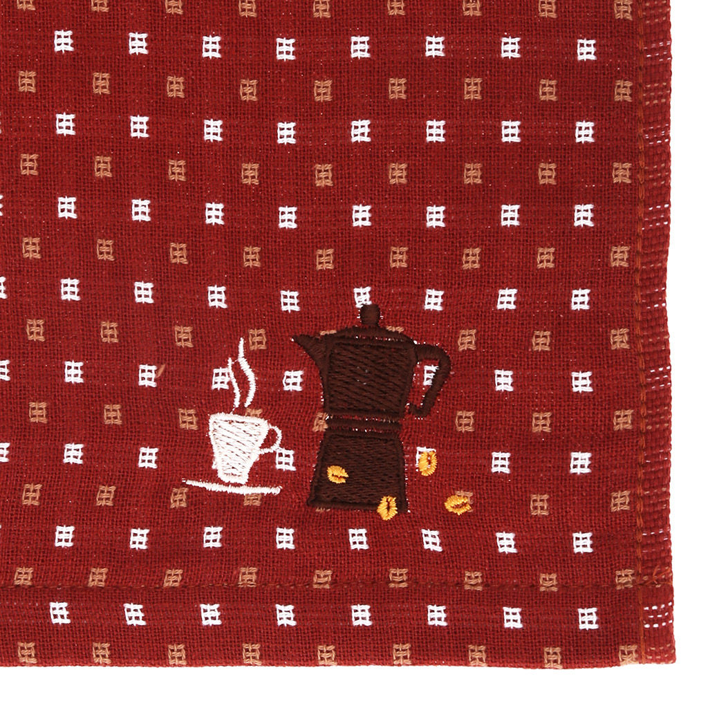 Полотенце кухонное Кофе 34х78см, лен+махра, 100% хлопок, цвета микс, Bolangde (Китай) - Домашняя Мода фото 6